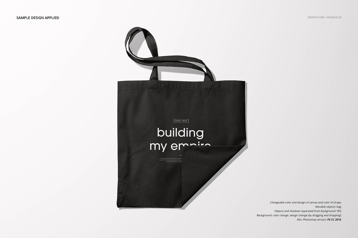 Noissue Tote Bag Mockup Bundle, a Packaging Mockup by creatsy5 (Photo 5 of 67)