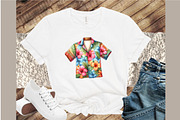 Watercolor Summer Clothes Clipart Bu, an Illustration by Sublimation Artist (Thumbnail 4 of 6)