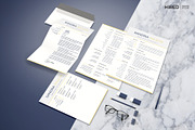 Professional Resume Template Bundle, a Resume Template by HIRED Design Studio (Thumbnail 6 of 13)