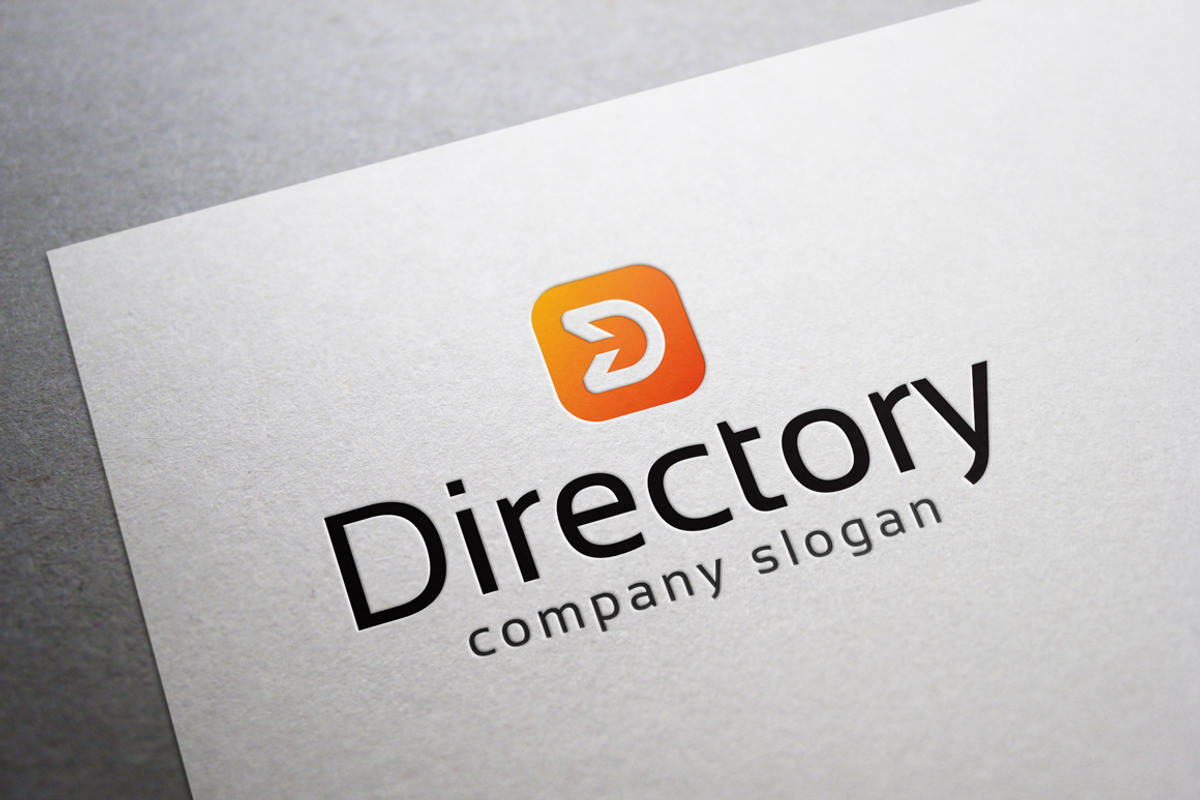 Directory Logo, a Branding & Logo Template by EmilGuseinov (Photo 1 of 2)