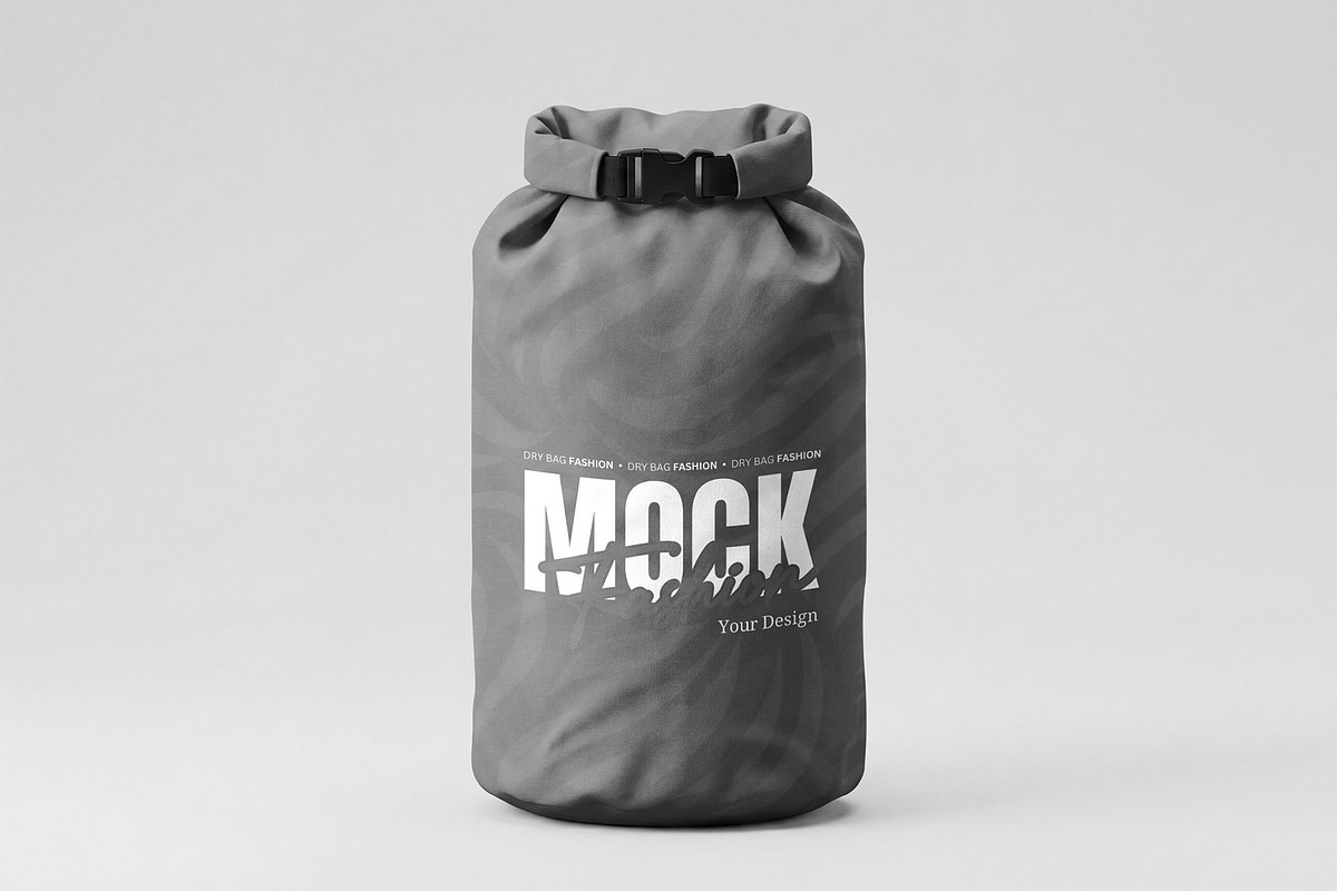 Dry Bag Mockup Template, an Advertising Mockup by graphypix (Photo 4 of 4)