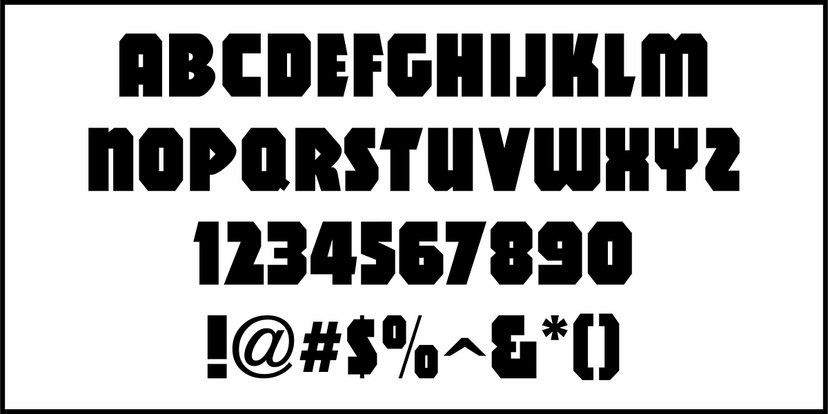 Road Work JNL, a Sans Serif Font by Jeff Levine Fonts (Photo 3 of 5)