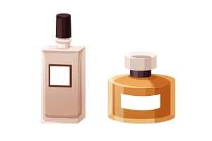 Aroma Water. Perfume Bottles Set