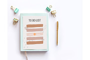 Mint Notebook Mockup, a Print Template by SunnyTangerine Stock (Thumbnail 5 of 6)