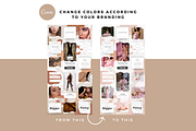 Glamour Instagram Puzzle Canva, a Templates & Theme by The Blog Creative (Thumbnail 6 of 6)