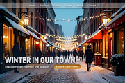 Winter Street Lights | Stock Photo, a Holiday Photo by Aura Canyon HQ (Thumbnail 3 of 6)