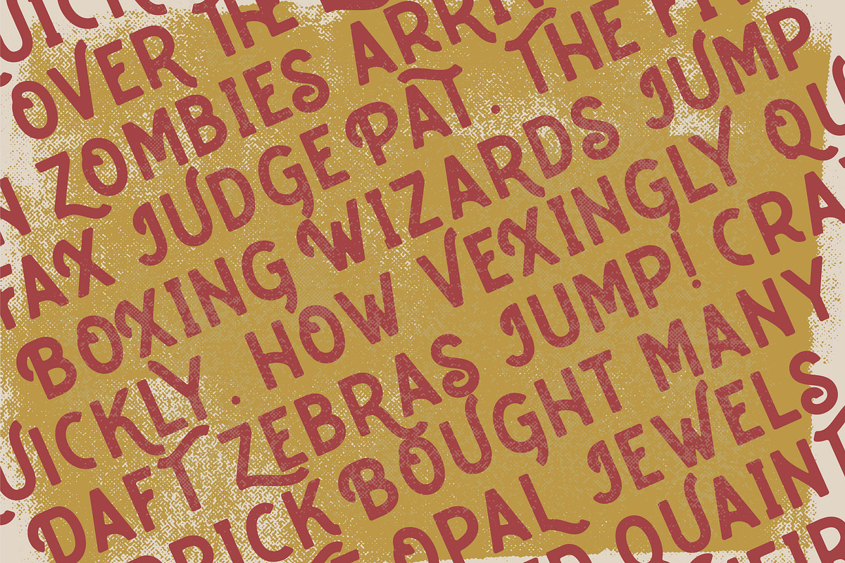 Caltons Typeface With Extra Bonus, a Sans Serif Font by Wortfice (Photo 10 of 15)