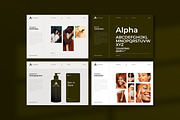 Alpha Brand Guideline, a Brochure Template by Aura Agency (Thumbnail 5 of 9)