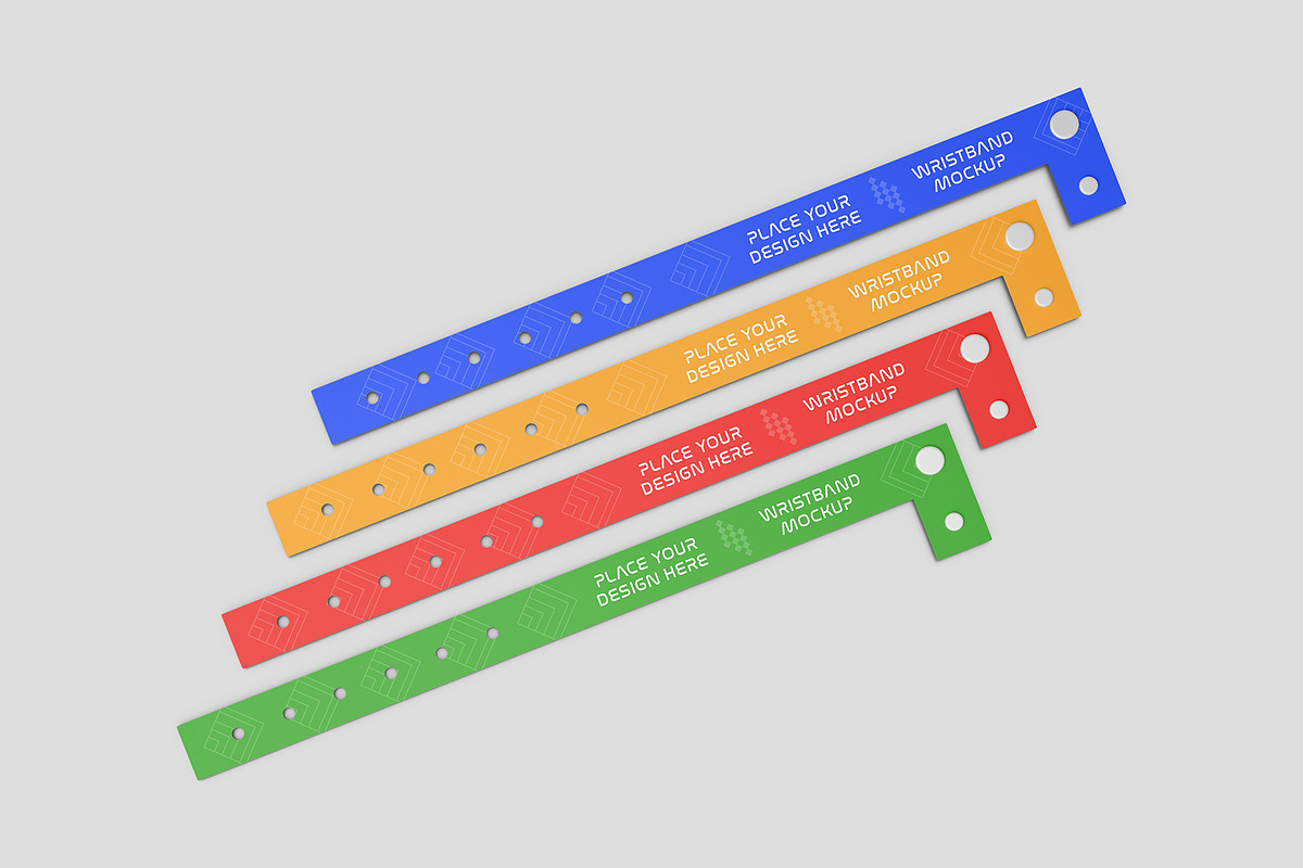 Wristband Mockup, an Advertising Mockup by Farabion Studio (Photo 3 of 4)