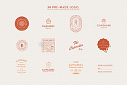 Cupcake Branding Kit, a Branding & Logo Template by Refolve Design (Thumbnail 2 of 15)