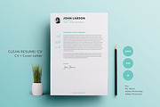 Clean Resume, a Resume Template by GraphicaShop (Thumbnail 3 of 5)