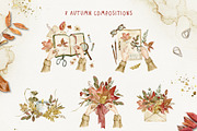 AUTUMN HERBARIUM watercolor set, an Illustration by long summer (Thumbnail 2 of 16)