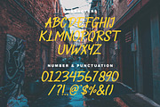 Chainsaw, a Sans Serif Font by Zelda Graphic (Thumbnail 2 of 5)