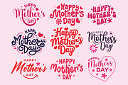 Happy Mother's Day SVG Bundle, a Wallpaper Graphic by ashek (Thumbnail 3 of 3)