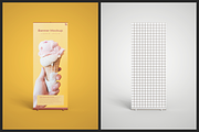 Yellow Roll Up Banner Mockup - 4 PSD, an Advertising Mockup by Muhazdinata (Thumbnail 3 of 6)