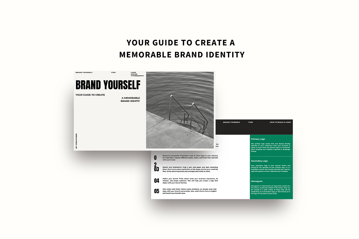 Brand yourself workbook, a Branding & Logo Template by 1708Studio (Photo 1 of 6)