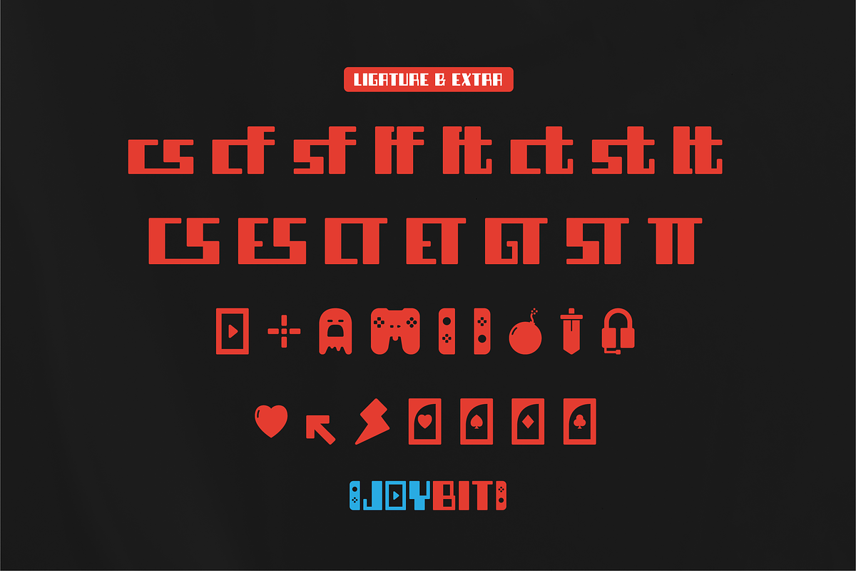 Joybit | Bold Geometric Sans, a Sans Serif Font by gracetype_studio (Photo 11 of 12)