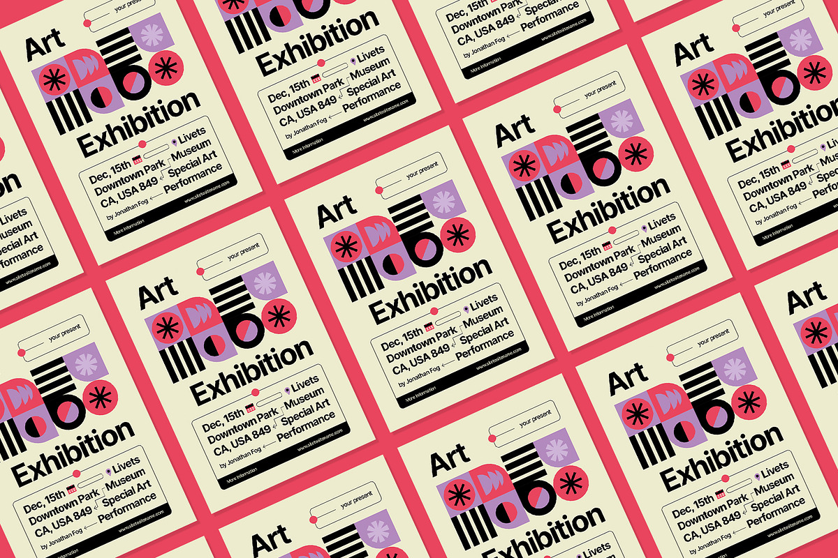 Artcross - Flyer, a Flyer Template by Poetjoek Creative (Photo 3 of 3)
