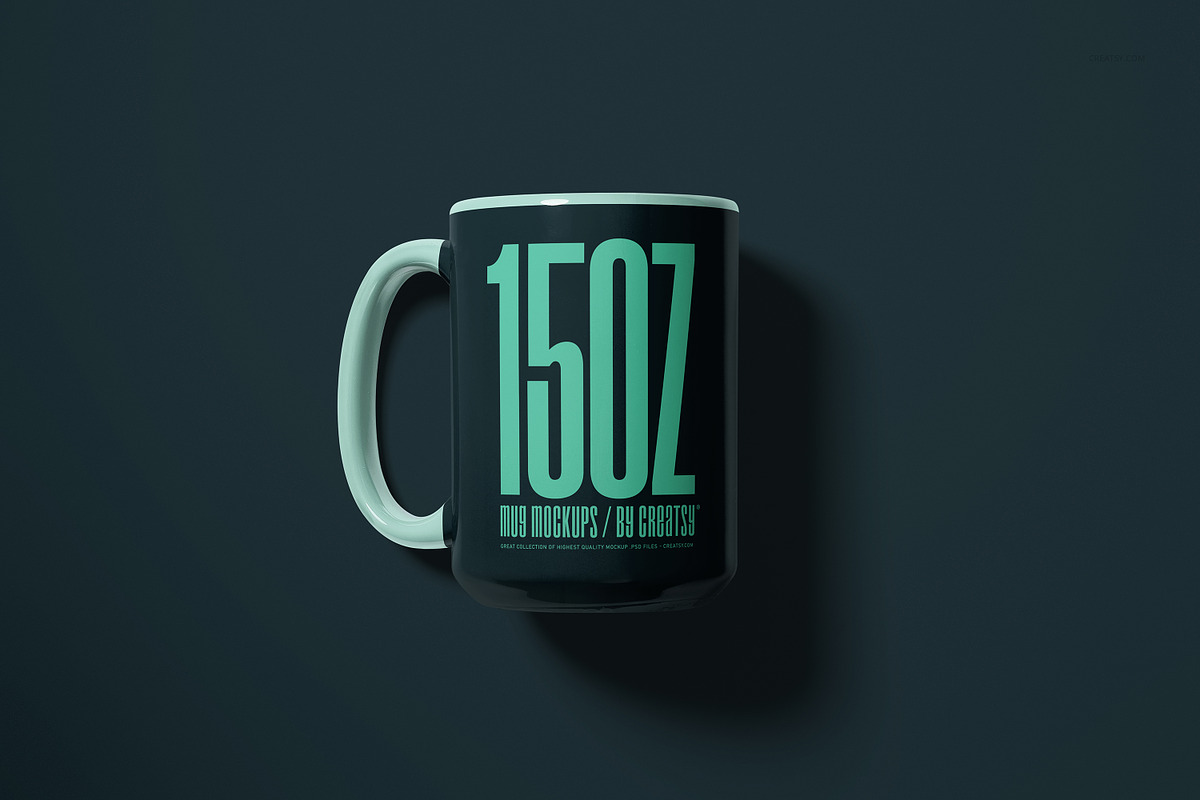 Mug Mockup Set 15oz Many Views, a Merchandise Mockup by creatsy5 (Photo 6 of 33)
