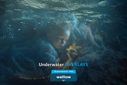 Underwater Effect Photo Overlays PNG, a Layer Style Add-On by Walllow Creatives (Thumbnail 3 of 6)