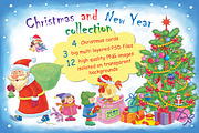 Christmas and New Year collection, a Decorative Illustration by Haso (Thumbnail 1 of 6)