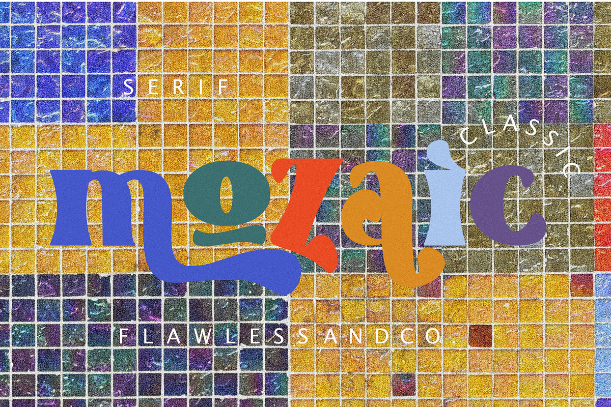 Boscho, a Symbol Font by Flawless And Co (Photo 8 of 9)