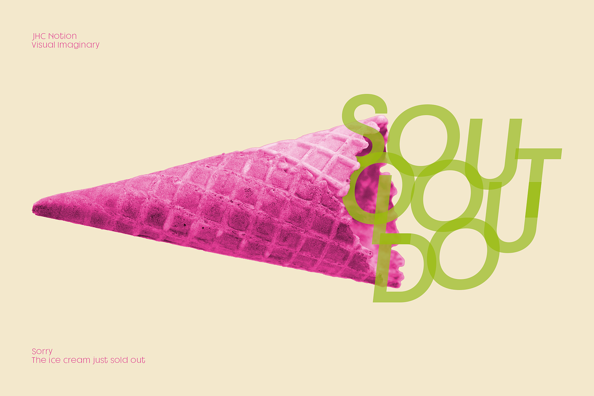 JHC Notion-Geometric Quirk Typeface, a Sans Serif Font by Jehoo Creative (Photo 2 of 15)