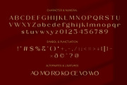 Moncer - An Elegant Serif Font, a Serif Font by Muflieart (Thumbnail 5 of 10)