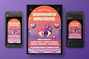 Psychedelic Music Festival Flyer, a Flyer Template by Annora Studio (Thumbnail 6 of 6)