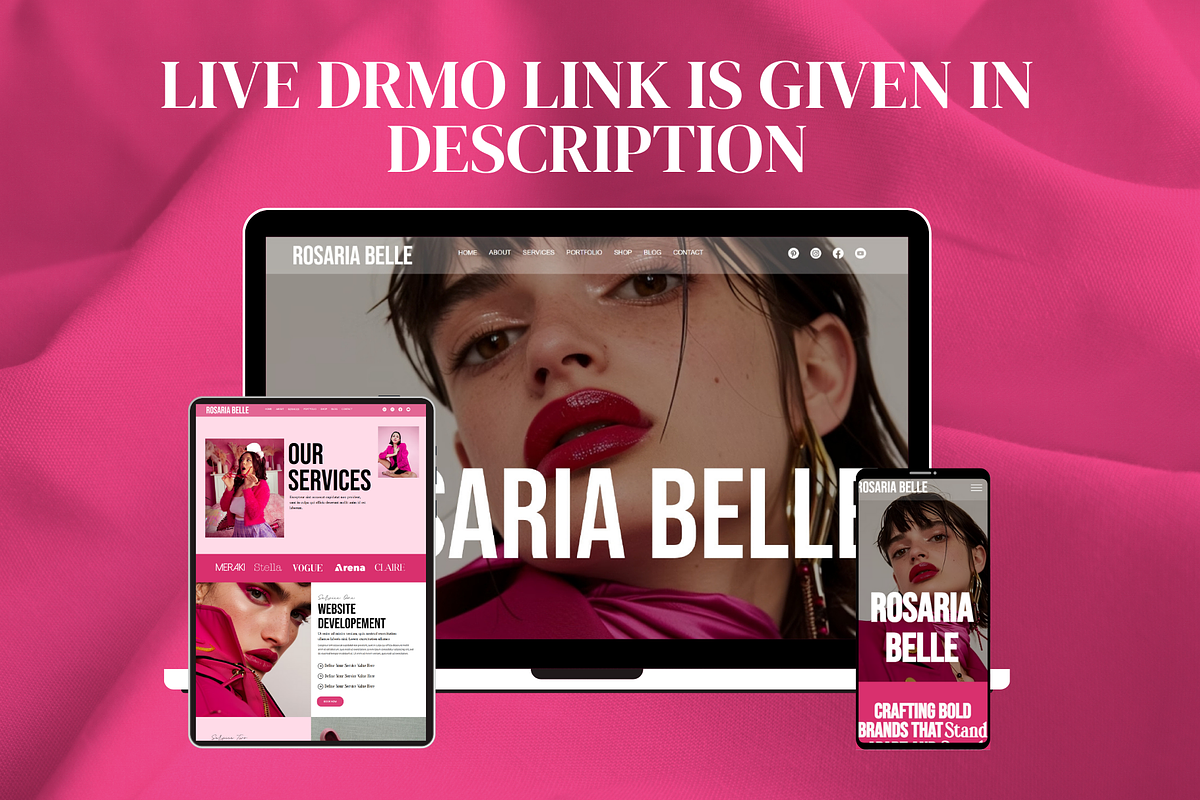 Bold Wix Studio Website Template, a Wix Template by AdvertFox (Photo 7 of 10)