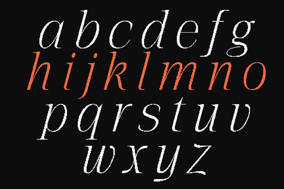 The Pixel Editorial – Modern Serif, a Sans Serif Font by Lettertype Studio (Photo 9 of 15)