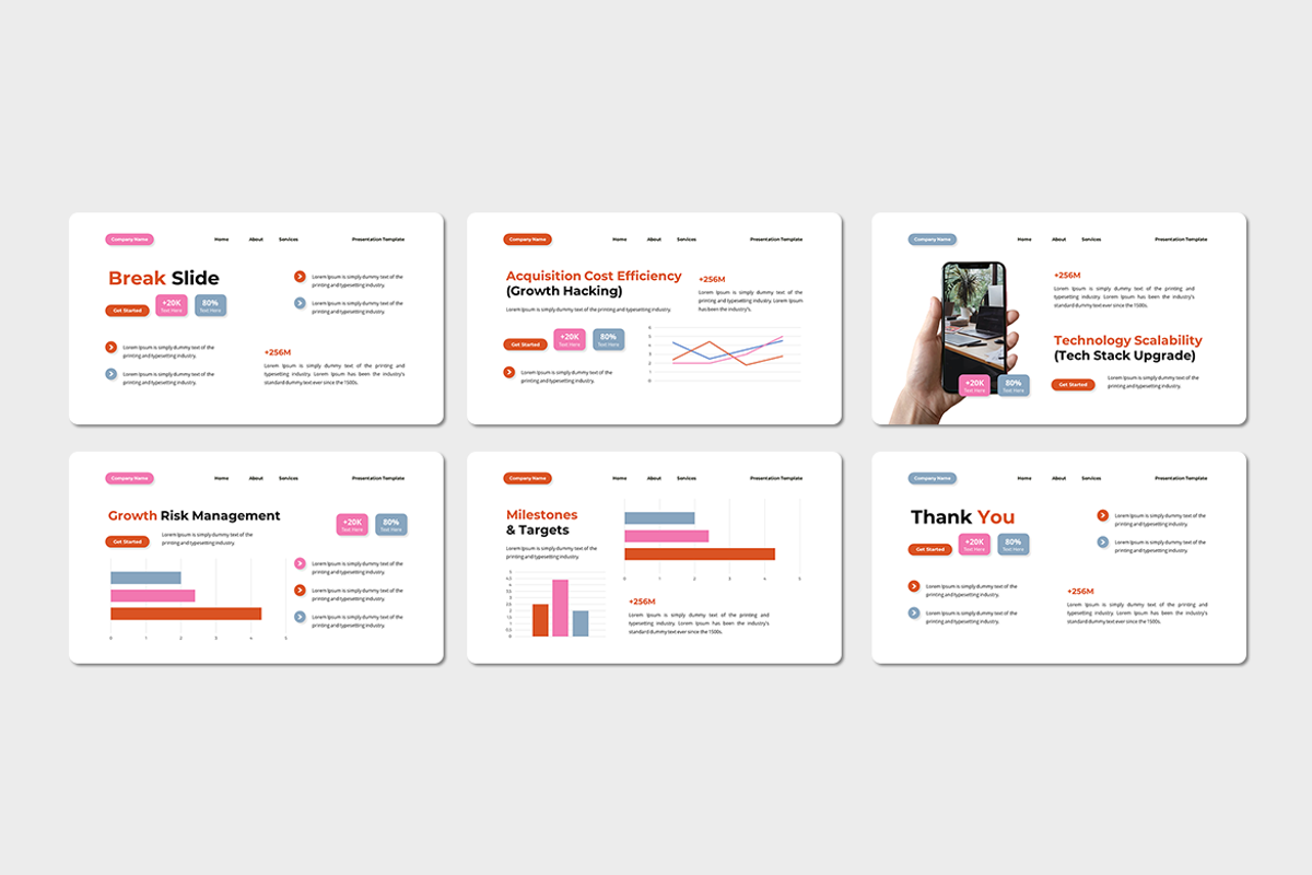 Growth to the Next Level PowerPoint, a Presentation Template by QR Design Studio (Photo 3 of 3)