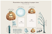 Spooky Night • Halloween set, a Decorative Illustration by Yeticrab (Thumbnail 9 of 12)