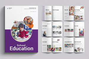 Education Brochure Template, a Brochure Template by E-Type