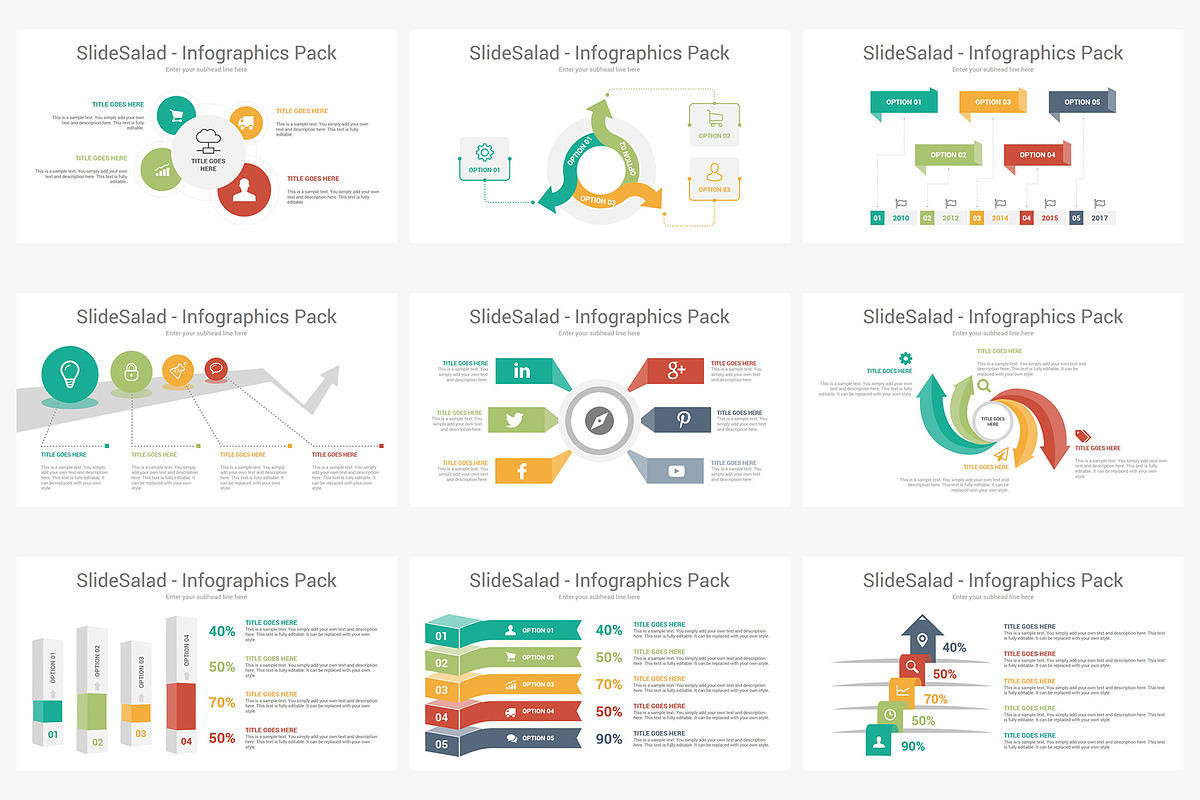 Best Google Slides Infographics Pack, a Presentation Template by SlideSalad (Photo 33 of 35)
