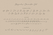 Magonda Casual Script Font, a Script Font by RantautypeStudio (Thumbnail 16 of 17)