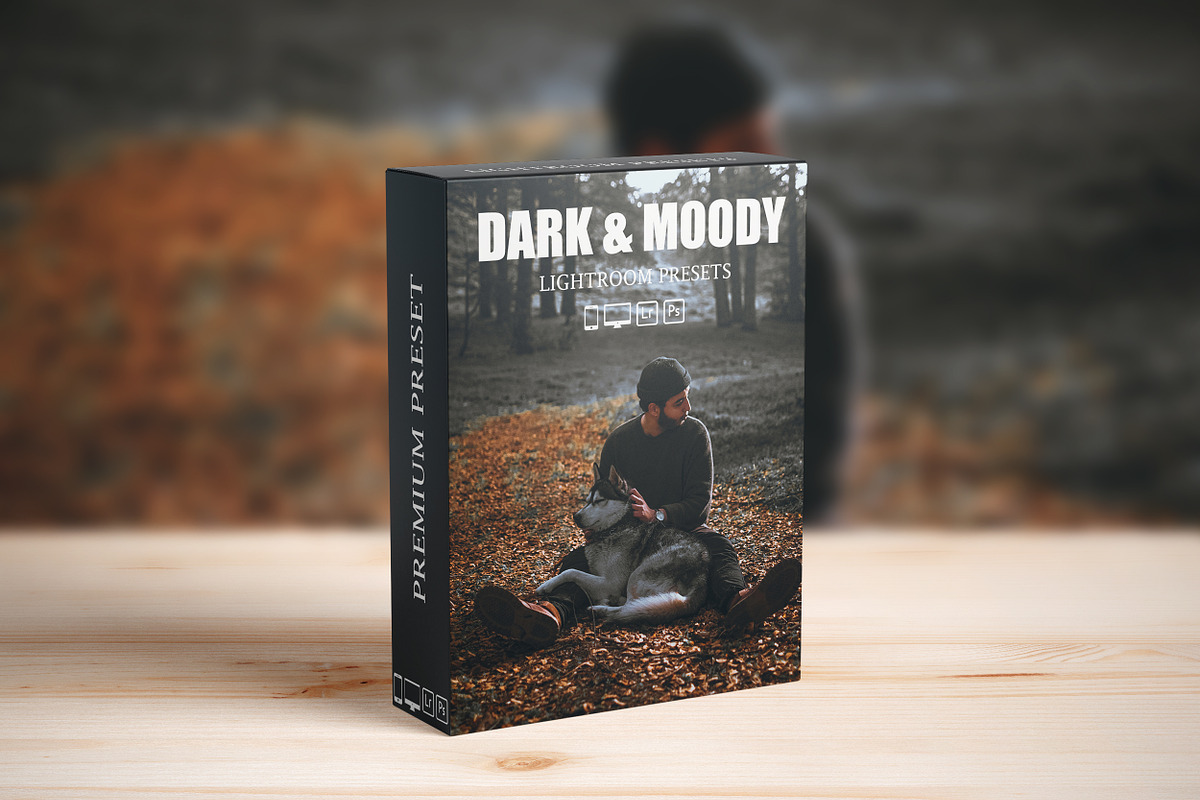 Dark and Moody Lightroom presets, a Preset Add-On by AAA Presets (Photo 2 of 10)
