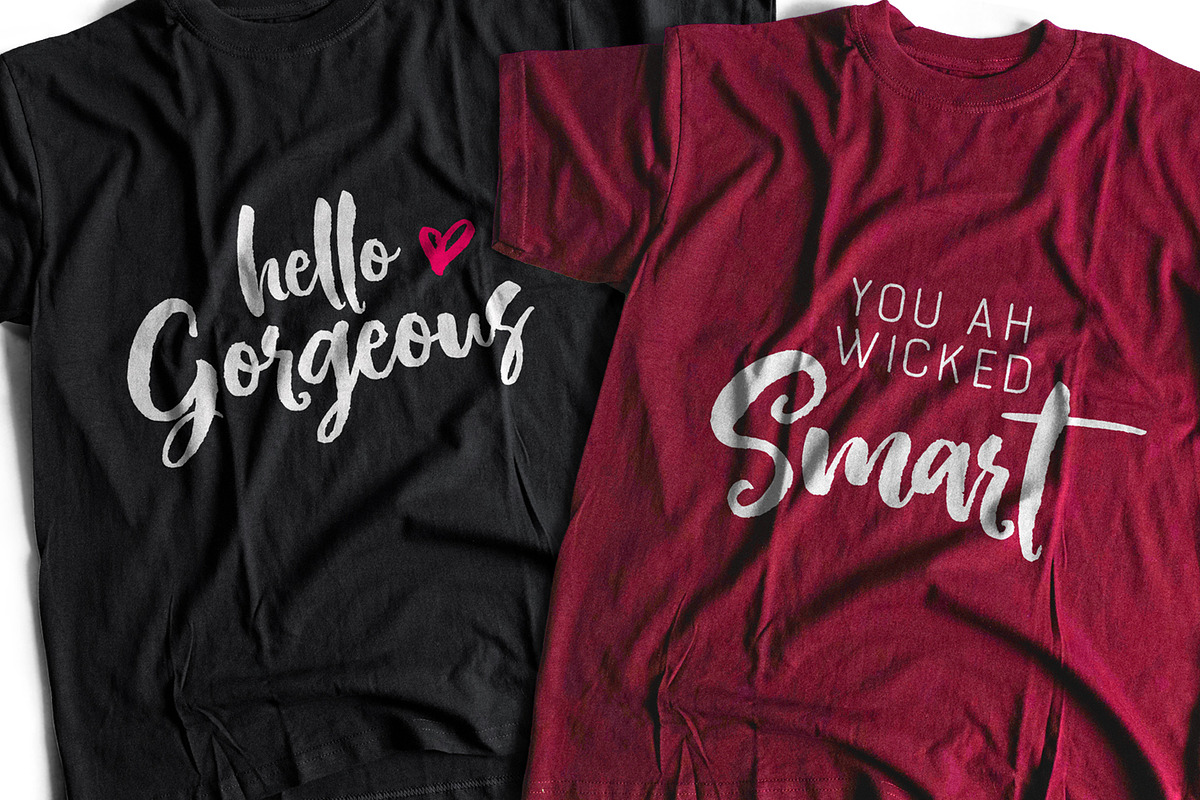 Brushfire Typeface + Extras preview 4