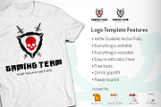 Gaming Team logo v2, a Branding & Logo Template by vectorlogos89 (Thumbnail 2 of 2)