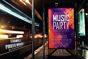 Music Party Flyer Template, a Flyer Template by designblends@gmail.com (Thumbnail 3 of 3)
