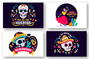 10 Dia de los Muertos Illustration, a Person Illustration by denayunebgt (Thumbnail 2 of 4)