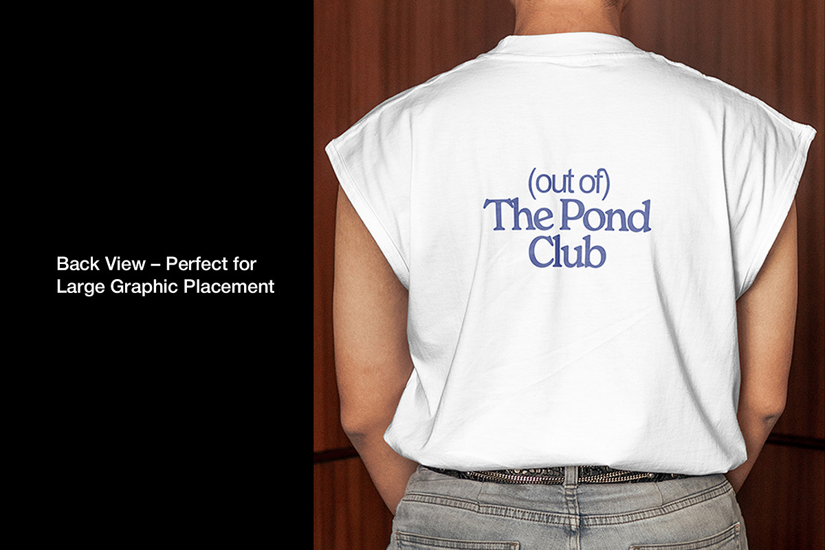 Sleeveless Tee Mockup set, a Shirt Mockup by Mocktopia (Photo 4 of 10)