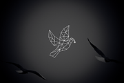 Geometric Luxury Pigeon Logo, a Branding & Logo Template by Luxury Logos (Thumbnail 2 of 4)