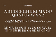 Meassr Elegant Serif Font, a Serif Font by Perfectype (Thumbnail 6 of 6)