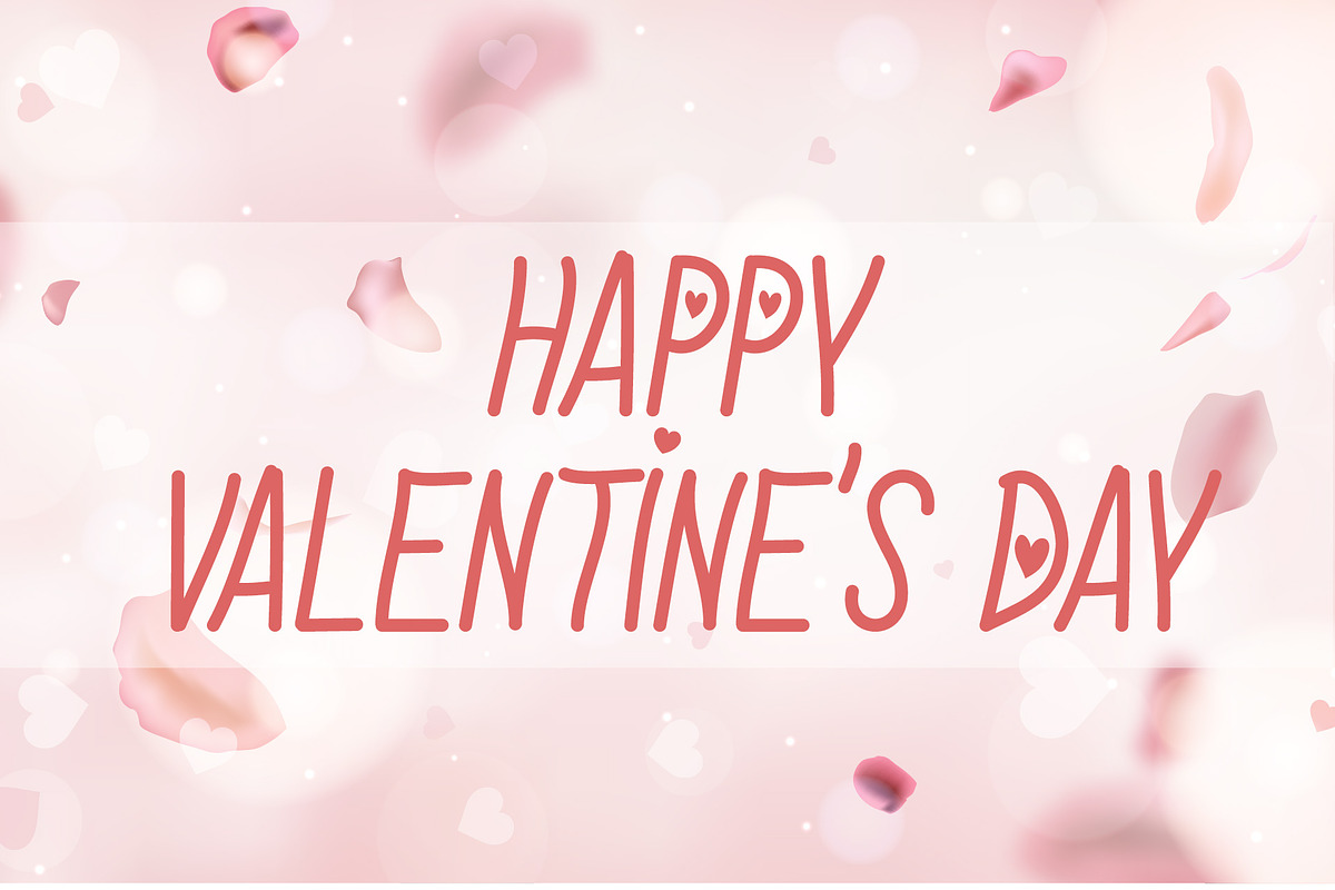 Valentines Love Font, a Font by vladocar (Photo 4 of 5)