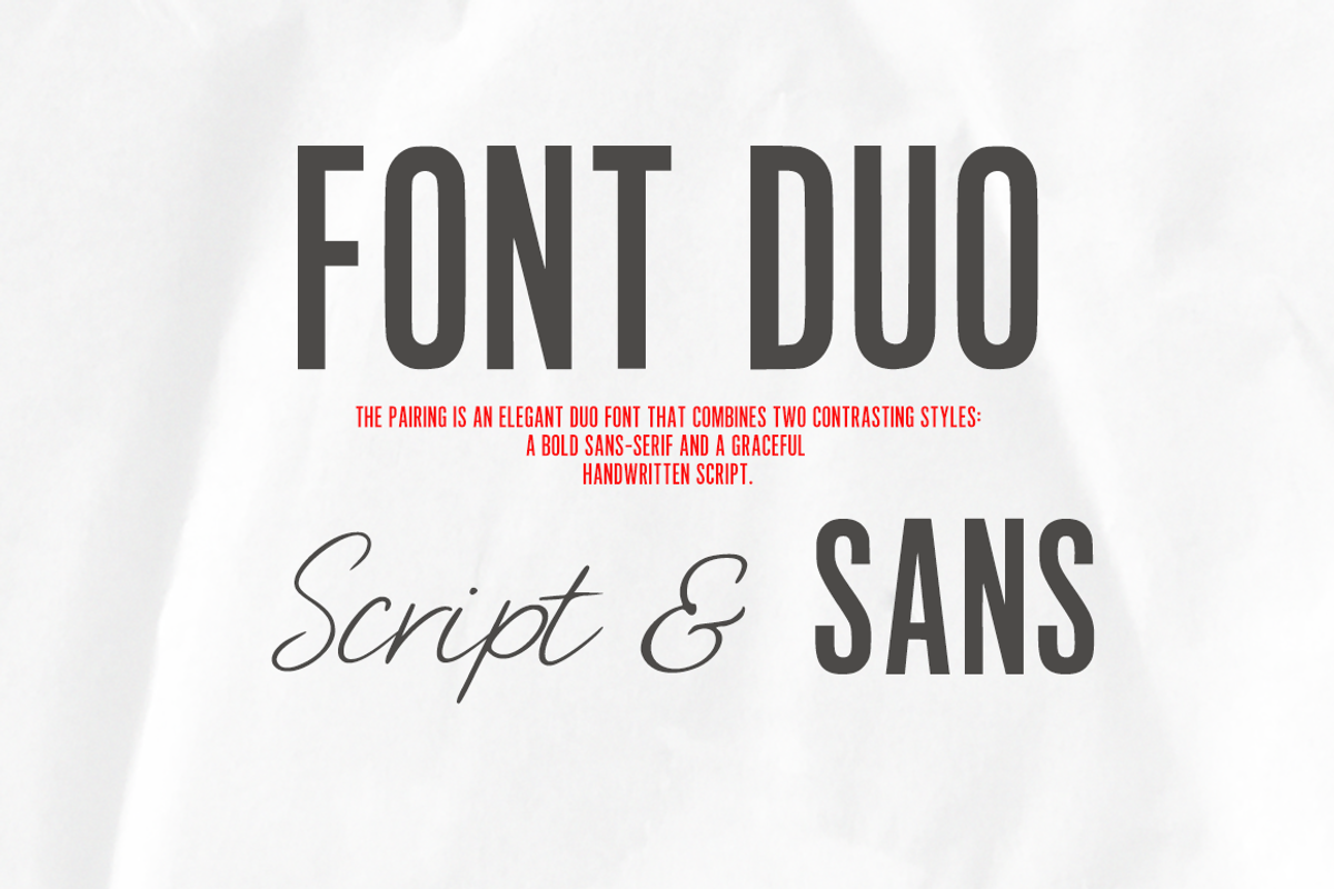 The pairing font duo, a Handwritten Font by cocodesign (Photo 7 of 7)