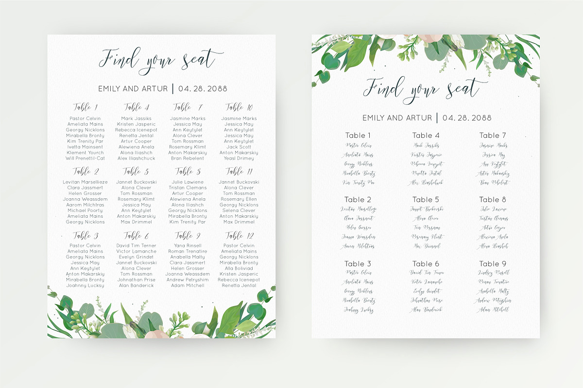 Wedding suite - Lovely Anemone, a Card Template by Alewiena (Photo 7 of 9)