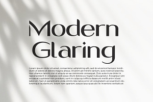 Romen Display Modern Typeface