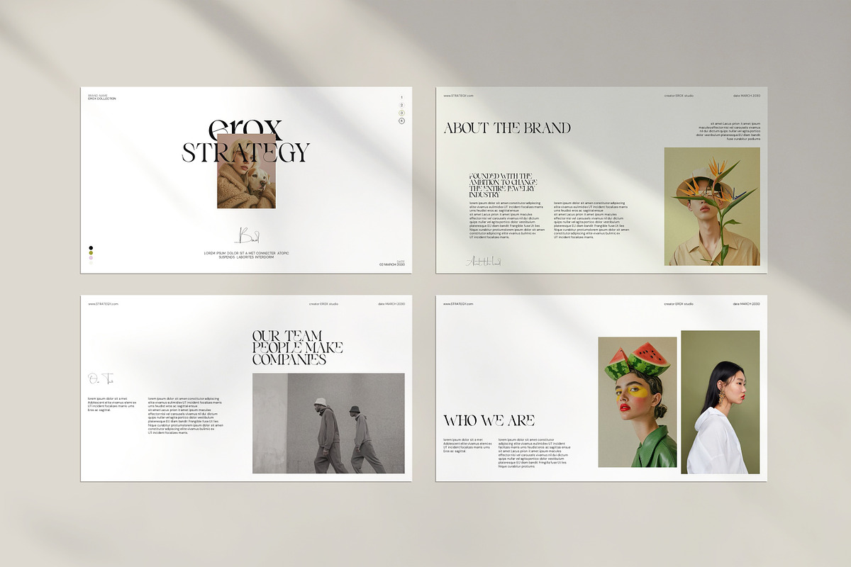 Erox Strategy Presentation Template, a Presentation Template by evgenystudio (Photo 3 of 9)