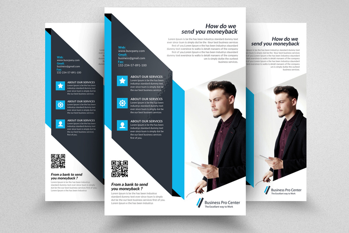 100 Business Flyers Mega Bundle, a Flyer Template by Design Up (Photo 69 of 100)